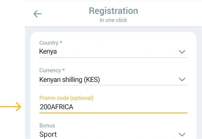 Bonus code Melbet betapk Kenya